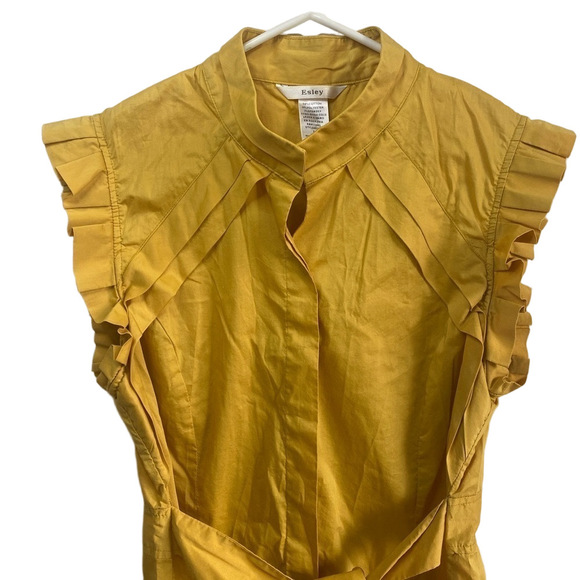 ESLEY {Anthropologie} Cotton Midi Dress - Picture 4 of 10